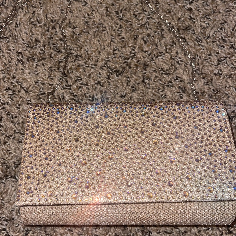 Bedazzled clutch